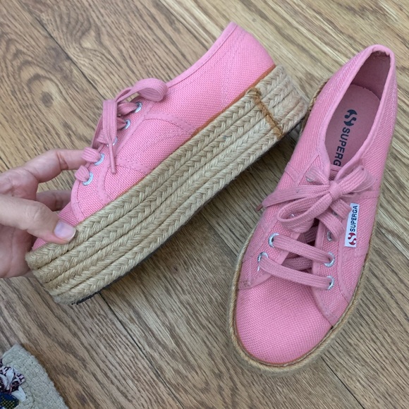 Superga Pink Espadrilles - Picture 5 of 8